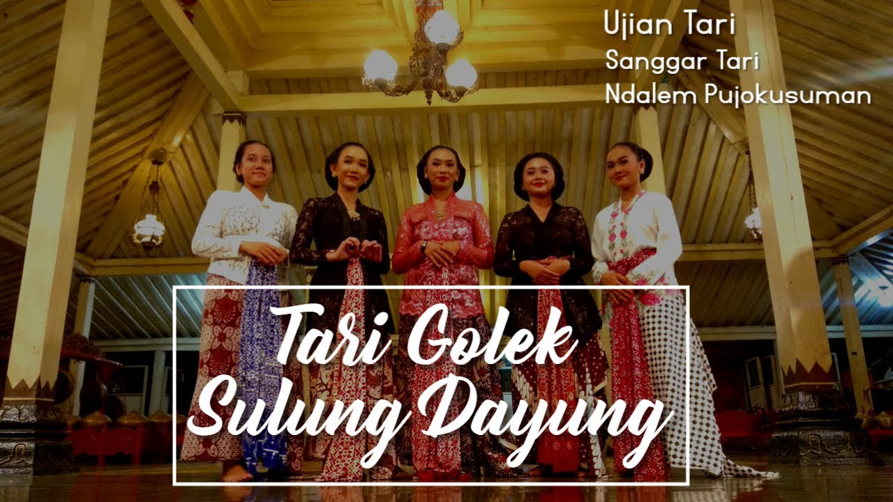 Tari Golek Sulung Dayung | Tari klasik jawa | Sanggar Tari Ndalem Pujokusuman yogyakarta
