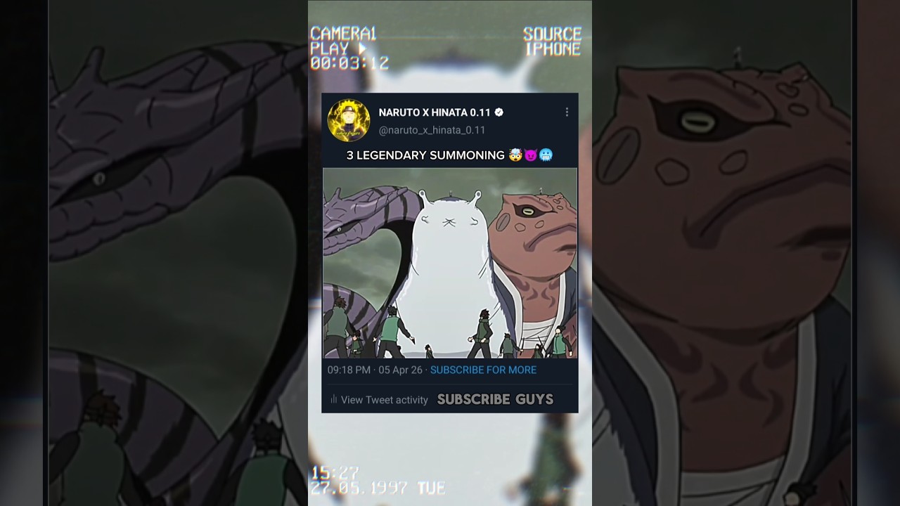 THREE LEGENDARY SUMMONING 😈🥶🤯...#naruto #viral #shorts