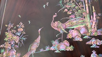 TỦ CHÈ-LỐI CỔ-CÁNH KHẢM ỐC SINGAPO-GỖ GỤ TA QUẢNG BÌNH-0985230888(ĐỒ GỖ CŨ BÙI TUẤN)14-9-2020