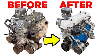 How to: Prep and Paint an Engine with Aerosol Spray Cans