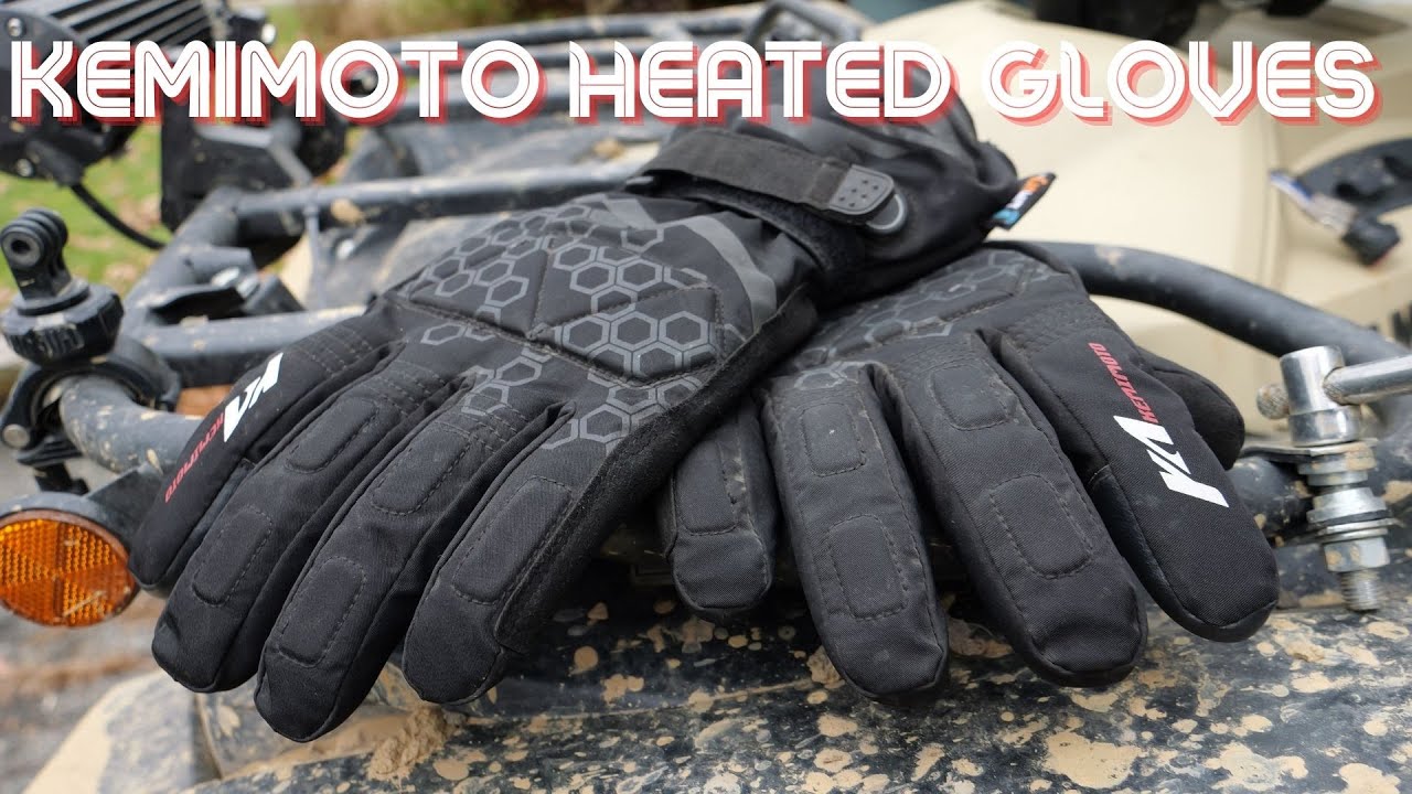 Kemimoto upgraded 2500mAh battery powered heated gloves Review