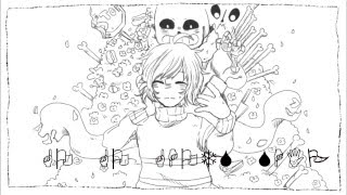 Go Go ghost Ship ! - Frisk & Sans - { Undertale  } @castielsan2488