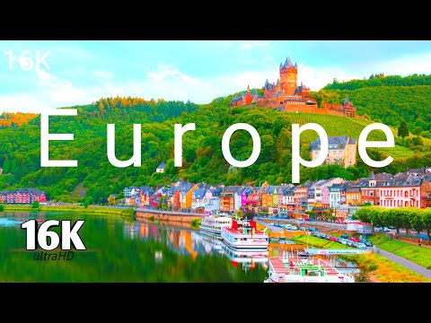 Europe in 16k ultraHD video | 16k videos ।। 60fps || DSP ultraHD 16 video