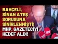 MHP, Sinan Ateş sorusunu soran gazeteciyi hedef aldı: Gazeteci kılığındaki provokatör!