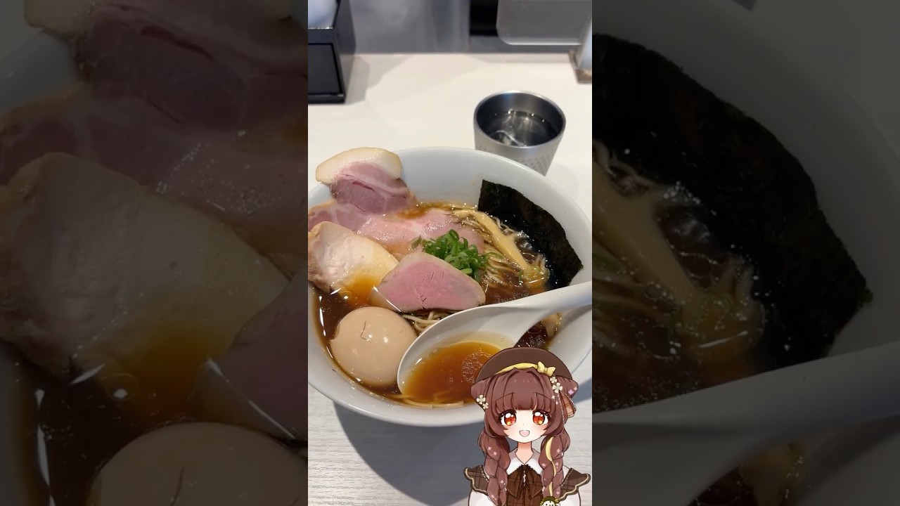【ラーメン紹介】神作品！キラキラ淡麗醤油ラーメン！🍜✨【緒芋いお】