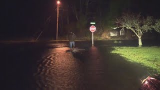 Flooding slams Oregon Coast, closes portion of Hwy 101
