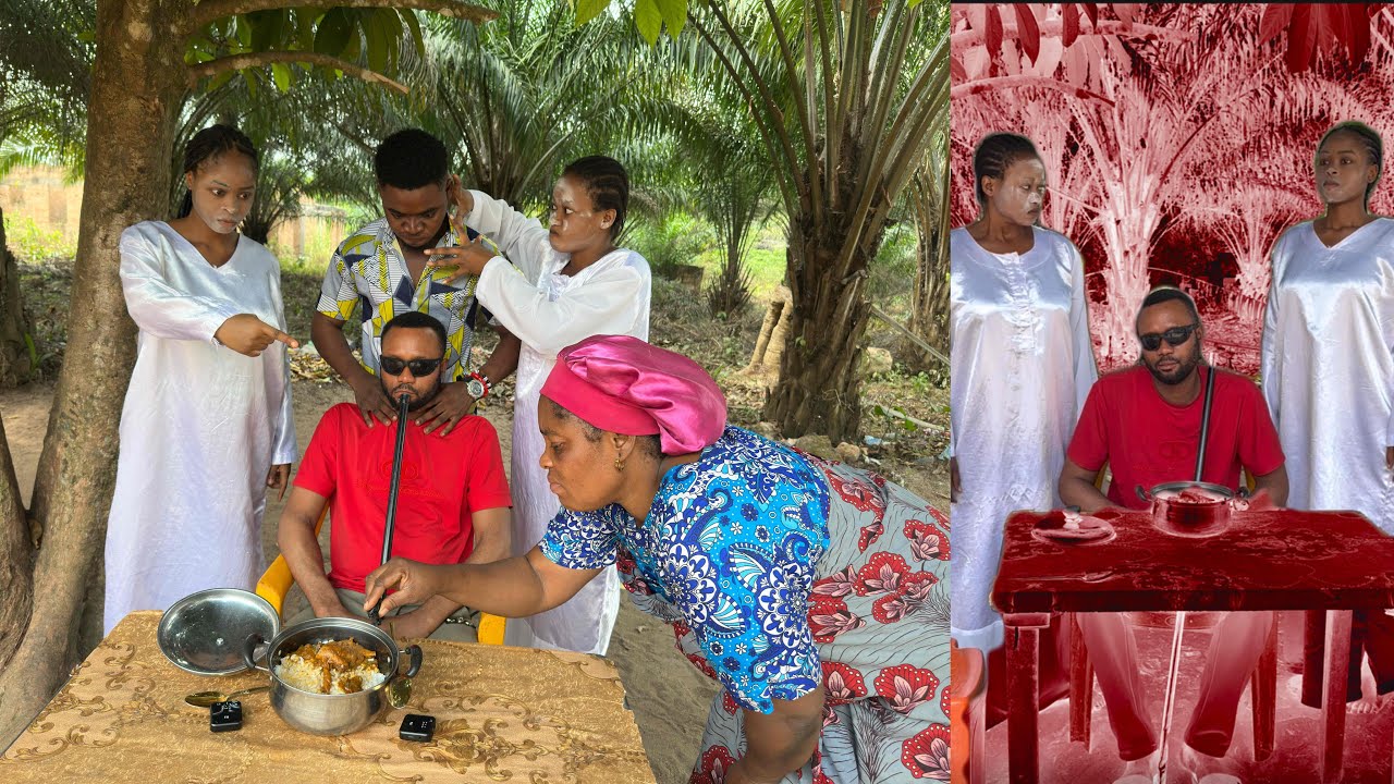 Двойная беда: Дочери-призраки наносят удар злой мачехе и сыну за отравление слепого отца.