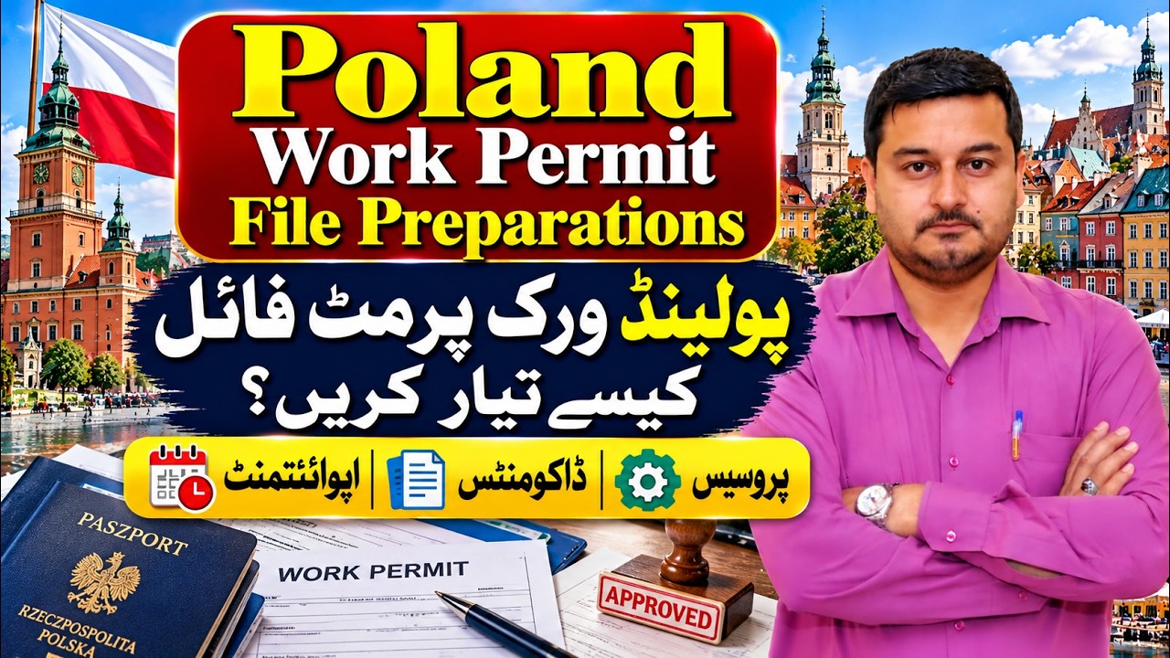 how to prepare poland work permti file | poland work permit appointment ...