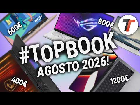 MIGLIORI NOTEBOOK di AGOSTO 2026 #TopBook