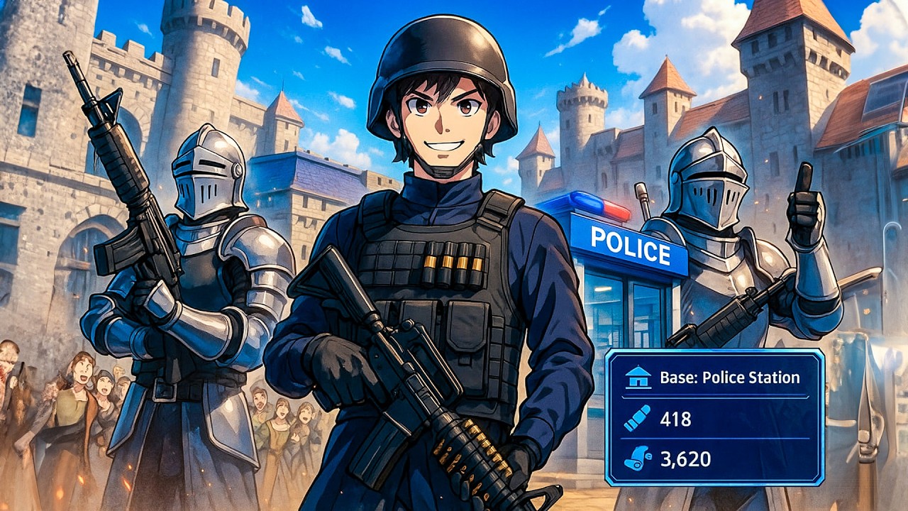 Ancient Emperor Plots My Death, But My Hidden Police Station Arsenal Gives Guns And Power To Rule