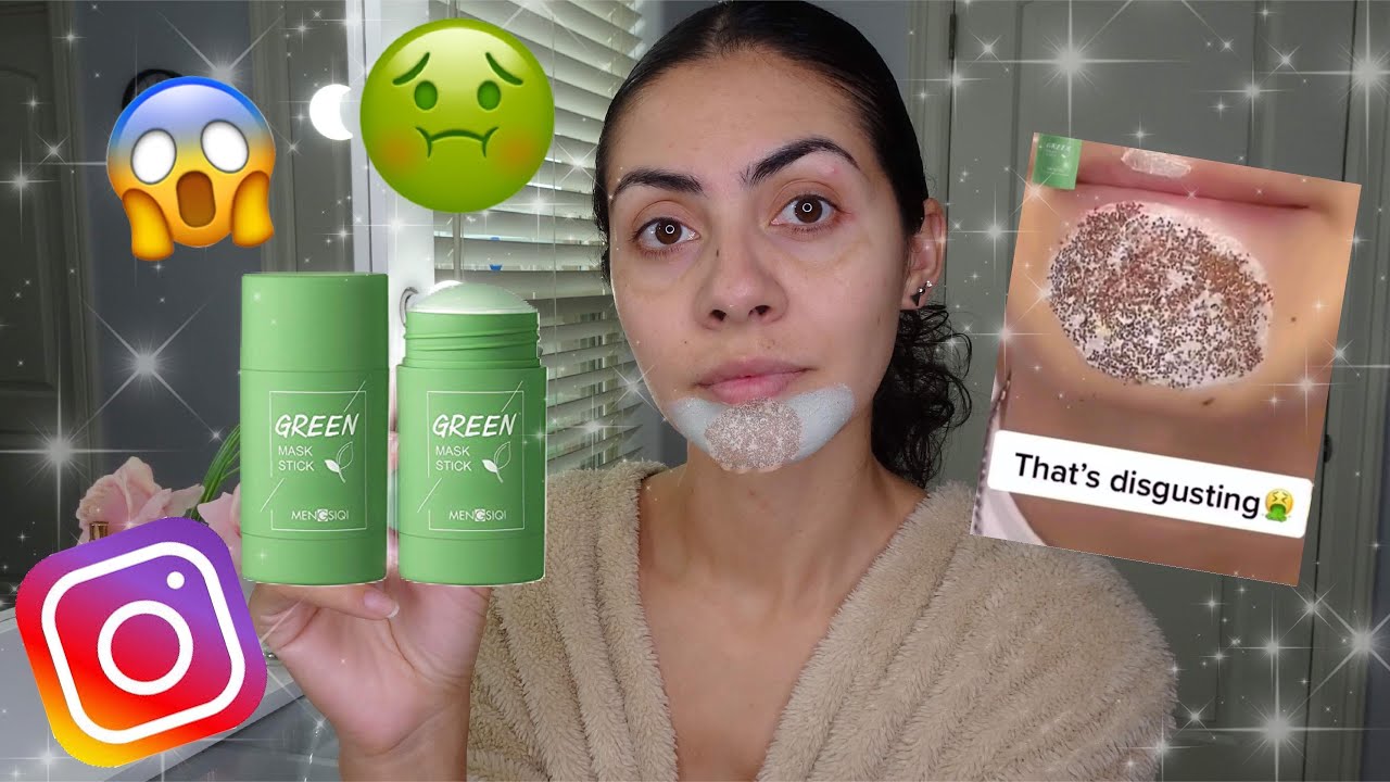 Makeupgcg - GREEN MASK STICK La máscara está diseñada para purificar tu  piel a fondo, limpiar tus poros y eliminar los puntos negros, al mismo  tiempo pule la piel para una tez