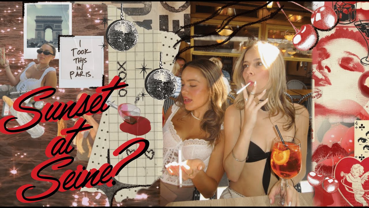 APERITIVO HOUR 3| SUNSET AT SEINE? | Paris in 24hrs - no sleep edition.