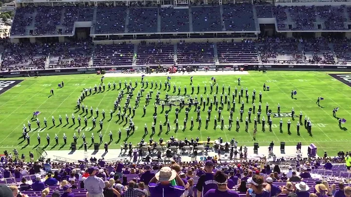 TCU Horned Frog Marching Band Halftime Show, September 12, 2015