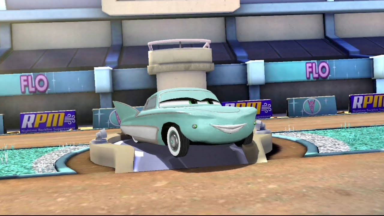 Cars: Fast as Lightning - #5 Pista da Flo