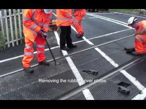 Snaith Road AHB - Crossing Removal and Refit - video from Rosehill Group