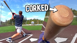 CORKING A BASEBALL BAT (the right way)