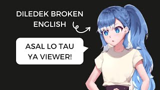 Reaksi Kobo ketika diledek broken english. Asal lo tau ya viewer!! 《 Kobo Kanaeru | Hololive 》
