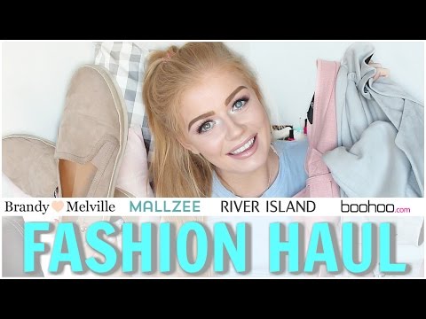 Summer Fashion Haul ft Boohoo, River Island & Brandy Melville ad | Lucy Flight - SUMMER FASHION HAUL FT BOOHOO, RIVER ISLAND AND BRANDY MELVILLE.