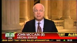 SENATOR JOHN McCAIN ON FOX NEWS 12-31-12 Net Worth