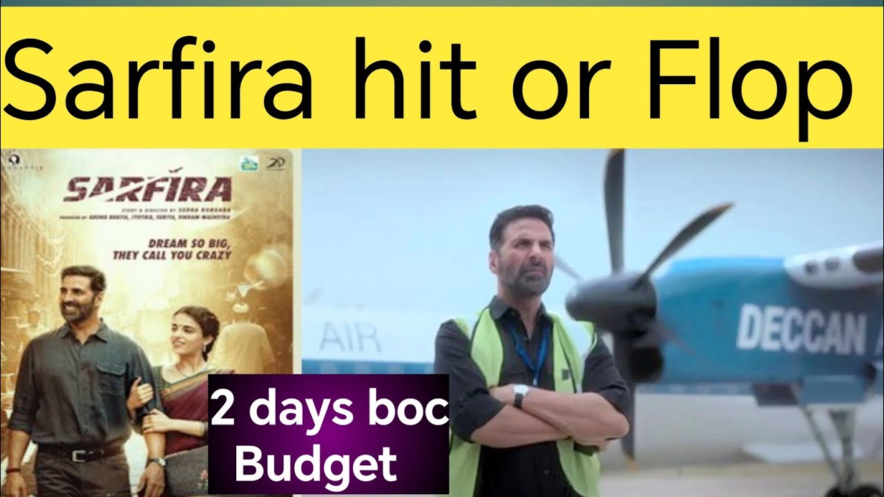 Sarfira hit or flop / Two days box office collection