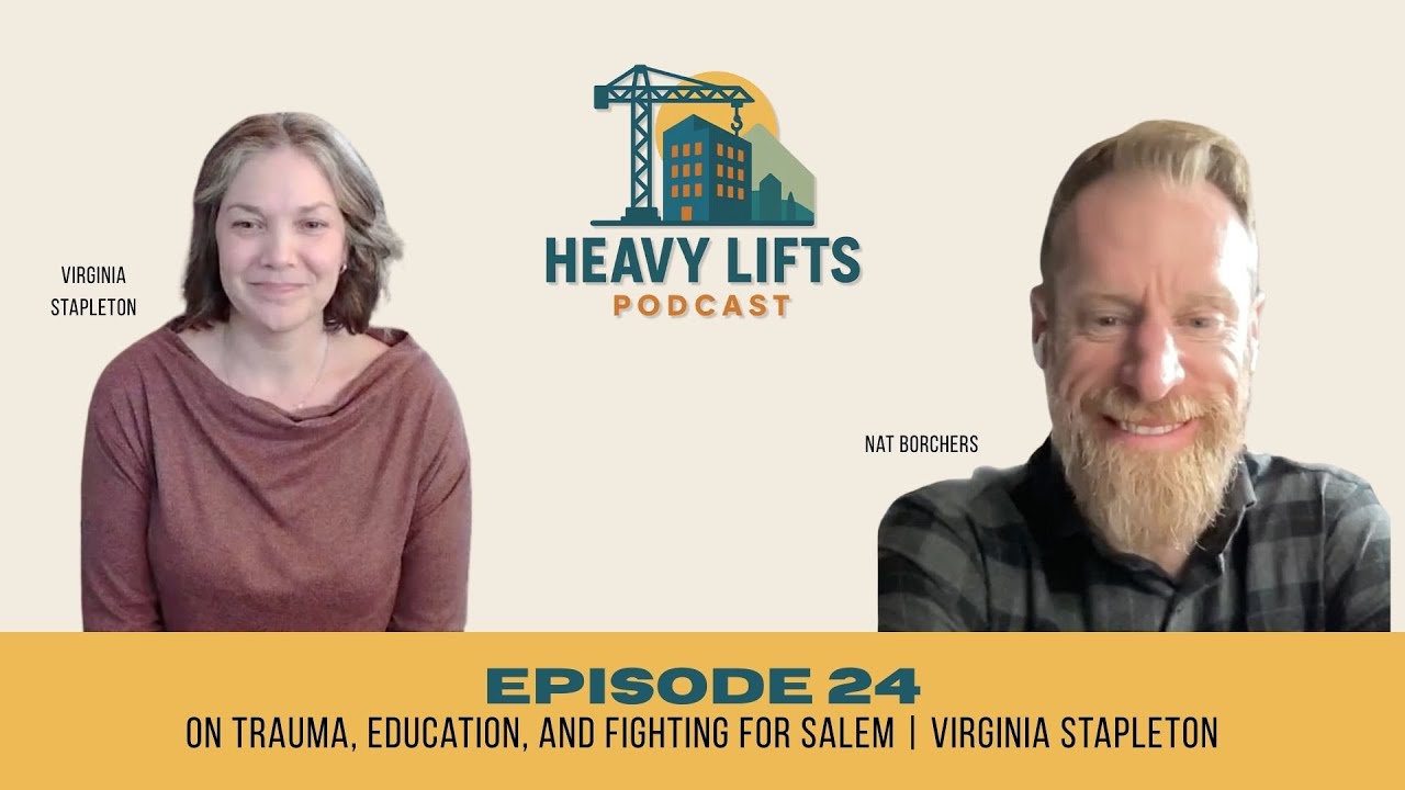 О травме, образовании и борьбе за Салем с Вирджинией Стэплтон | 24-й выпуск подкаста Heavy Lifts