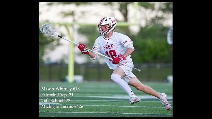 Mason Whitney Spring Lacrosse Highlights (Michigan...
