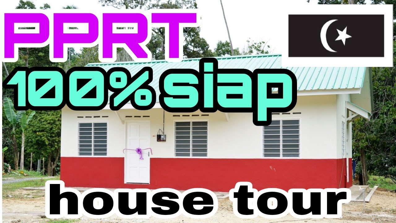100% SIAP!! Pembinaan rumah PPRT Terengganu 2022..HOUSE TOUR