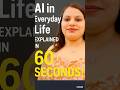 AI in Everyday Life – Explained in 60 Seconds!