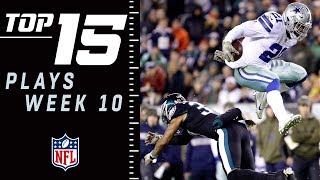 Top 15 Plays of Week 10 | NFL 2018 Highlights