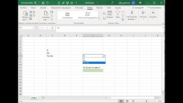 En un minuto! - Aprende a crear una lista desplegable en Excel