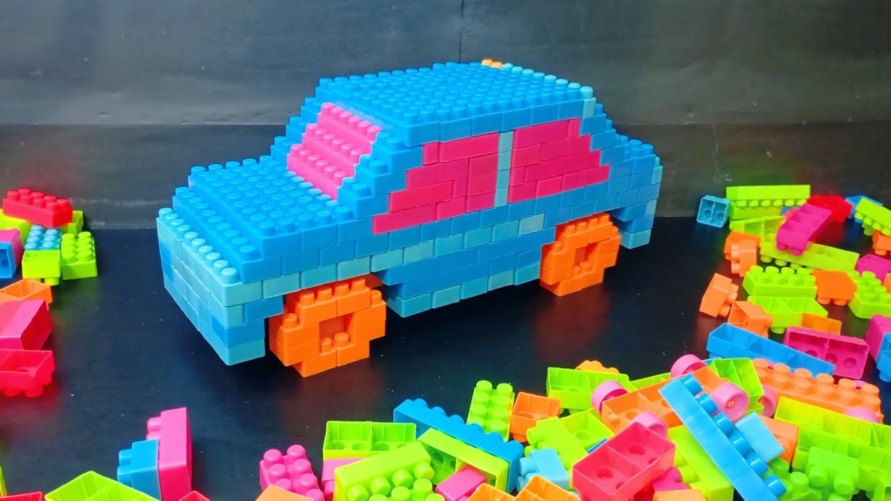 Satisfying DIY LEGO Car | LEGO Building Blocks Videos | 