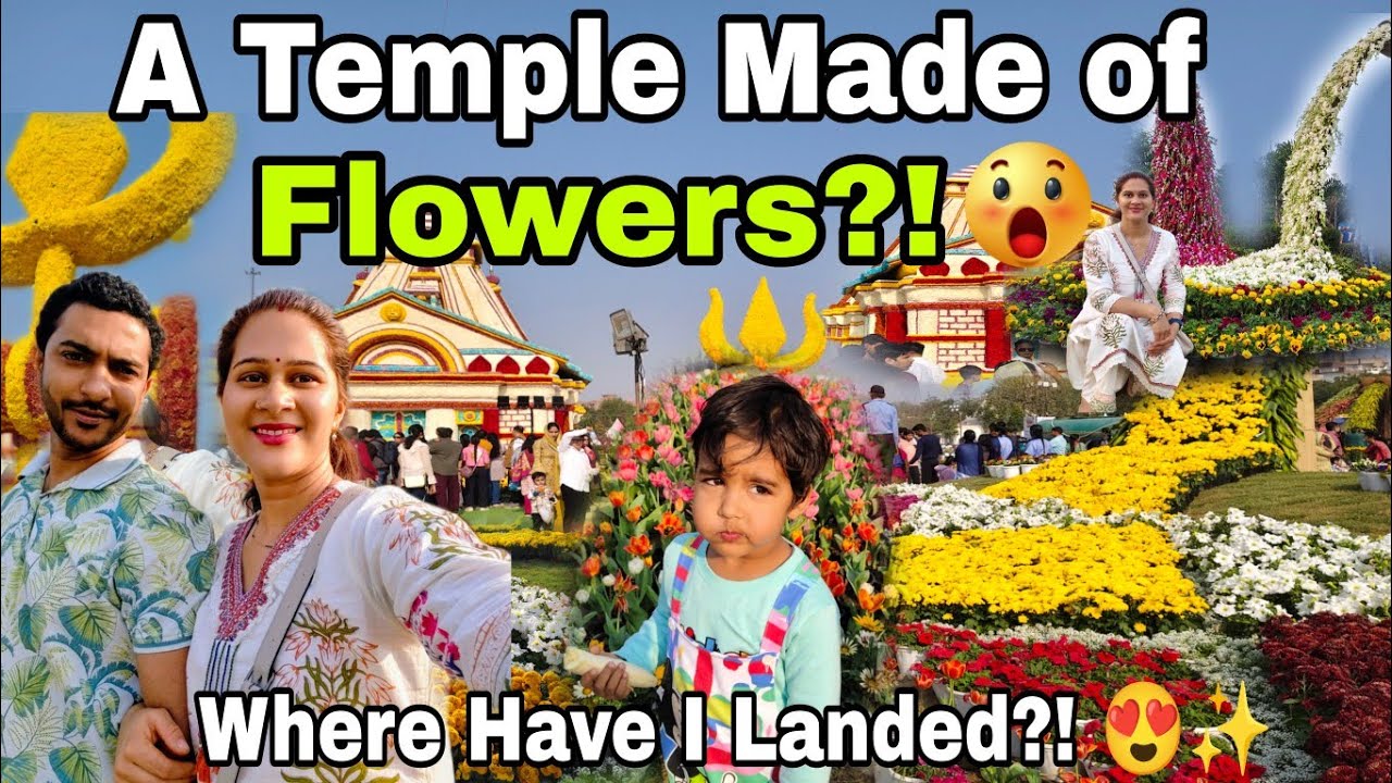 We Celebrated Our Anniversary in a Flower Paradise! 😲🌸| Flower's Special vlog❤️| Manishasukant |