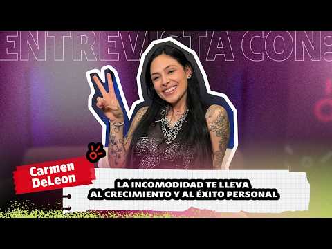 "Para ser exitoso es muy poco probable que haya paz..." 😨 Carmen DeLeón 🎶 | Claro música