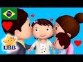 Desenho para Bebe | Nós Amamos os Nossos Pais - Dia Dos Namorados especial! | Canções para Crianças