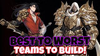 Best to Worst teams UPDATE! Teams that CARRY you NOW & in the FUTURE! [Solo Leveling: Arise]