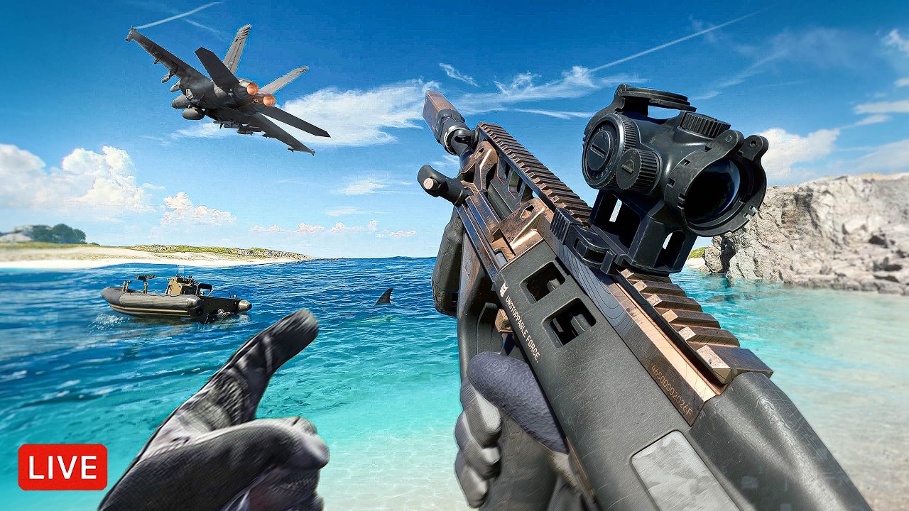 🔴 LIVE - Battlefield 6 NEW MAP Gameplay (Season 4 Naval Warfare Update)