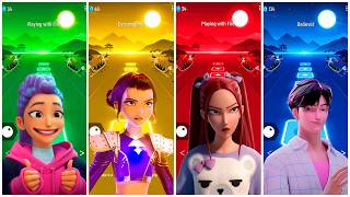 Soda pop Saja Boys🆚KPop Demon Hunters🆚Tiles hop EDM RUSH ! #54 screenshot 2