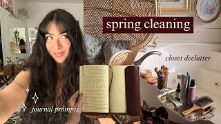 Celebrity spring reset vlog 🌸 closet clean out and bathroom declutter Wealth