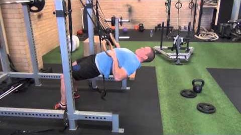 TRX Inverted Row Parallel to Floor