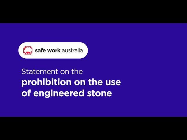 Thumbnail for Statement on the prohibition on the use of engineered stone