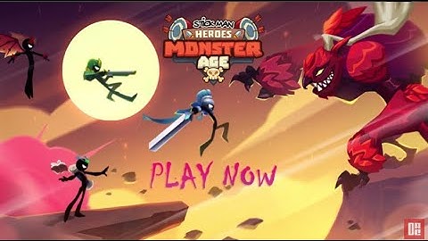 Idle Stickman Heroes: Monster Age (Early Access) Gameplay | Android | Action | by JustIdle Studio