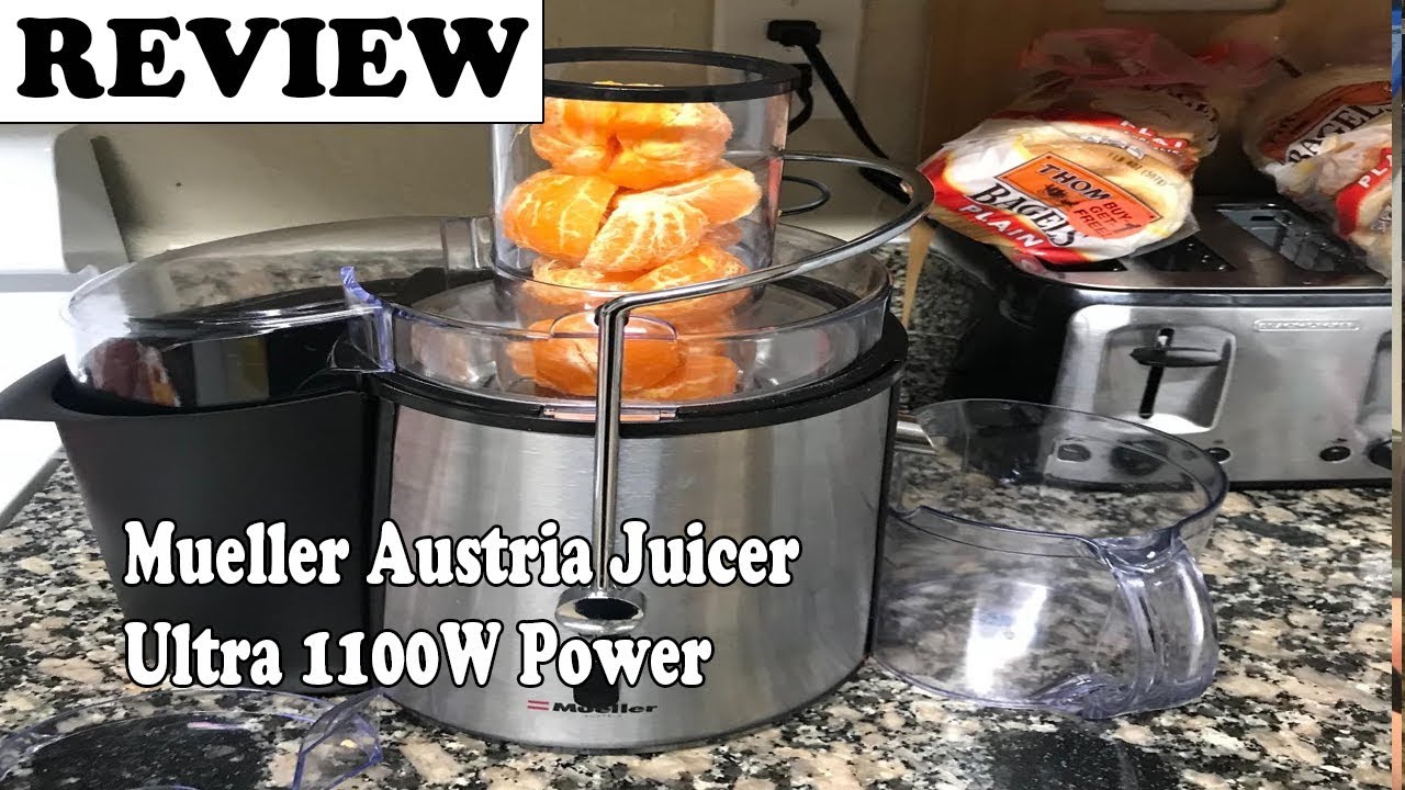 Mueller Austria Juicer Ultra 1100W Power - Review 2019 