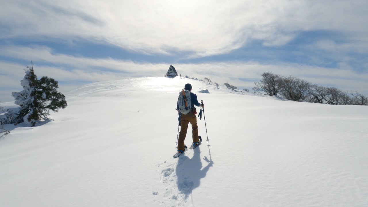 230212 氷ノ山 灯籠岩尾根を登る 積雪期