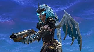 NOVA SKIN LENDÁRIA 'VALQUÍRIA' E ASA-DELTA 'FROSTWING'! (Fortnite Battle Royale)