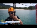 Zipline in sabang palawan philippines  travel vlog