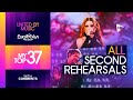 Eurovision 2024: Second Rehearsals  - All Participants - My Top 37 | With Comments