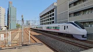 E657系カツK7編成　亀有（上）通過　20250827 122429