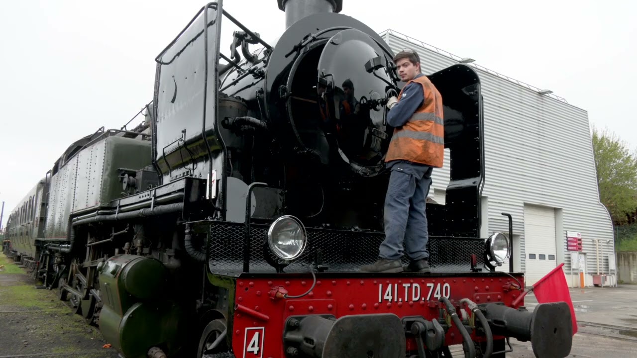 Les trains à vapeur à Limoges