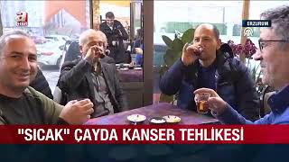 Sıcak çay kanser yapar mı? Sıcak çayda kanser tehlikesi !