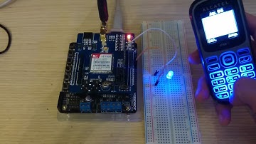 LED control with SMS